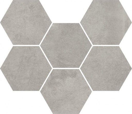 Expo Grey Mosaico Hexagon 25x29