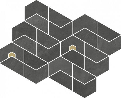 Continuum Petrol Mosaico Jewel 31.1x38.2
