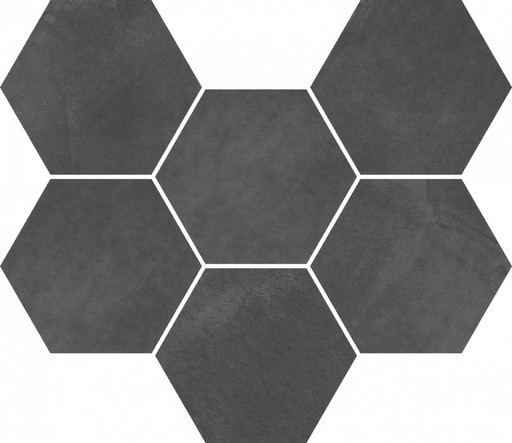 Continuum Petrol Mosaico Hexagon 25x29