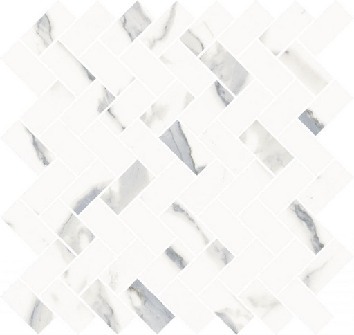 Stellaris Statuario White Mosaico Cross 29.70x31.50