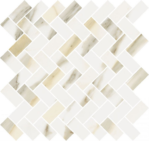 Stellaris Calacata Gold Mosaico Cross 29.70x31.50