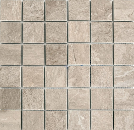 Mosaico Ardoise Ecru Grip 30x30