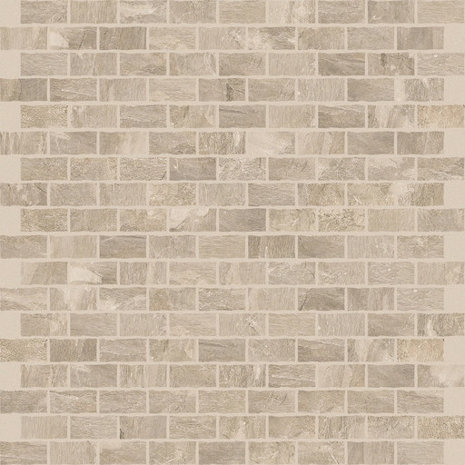 Ardoise Ecru 1.5x3 6mm Mos.30x30