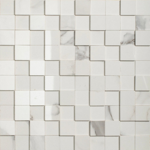 I Classici Statuario Mos. 3d Mix 3x3 30x30