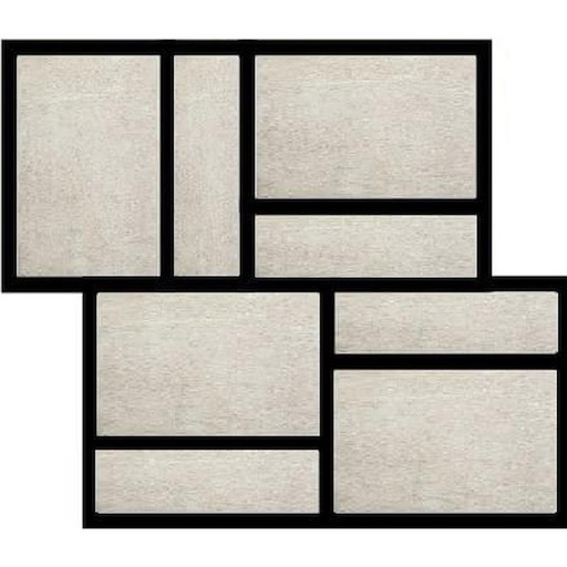 Matieres Rex Sable Mod.Muretto 3d 30x30