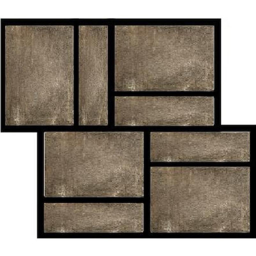 Matieres Rex Brun Mod.Muretto 3d 30x30