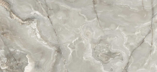 Onyx&More Silver Onyx Satin 6mm 120x280