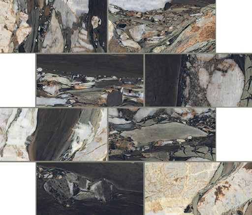 Bijoux Quatre Saisons Glossy 6mm Muretto 7.5x15 30x30