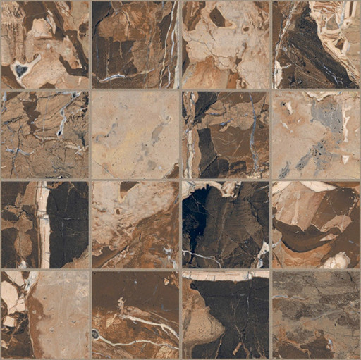 Bijoux Jaspe Rouge Glossy 6mm Mosaico 7.5x7.5 30x30