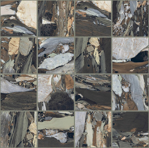 Bijoux Quatre Saisons Glossy 6mm Mosaico 7.5x7.5 30x30