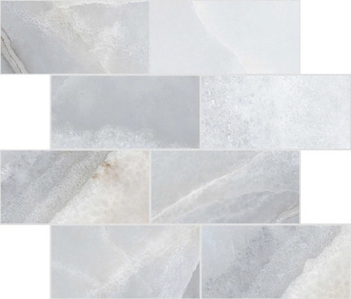 Reves De Rex Blue Matte 6mm Muretto 7.5x15 30x30