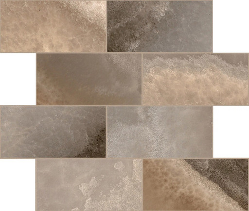 Reves De Rex Choco Matte 6mm Muretto 7.5x15 30x30