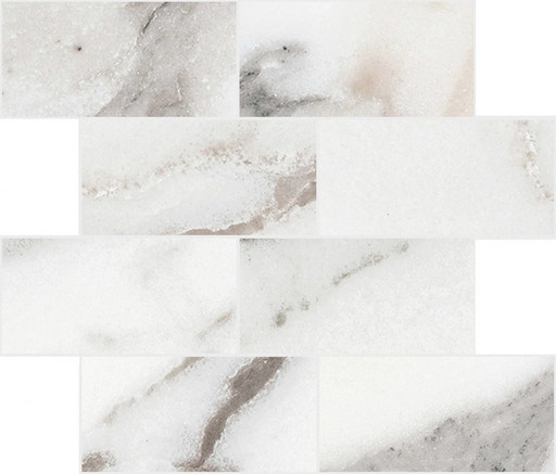 Origines Rex Argent Glossy 6mm Muretto 7.5x15 30x30