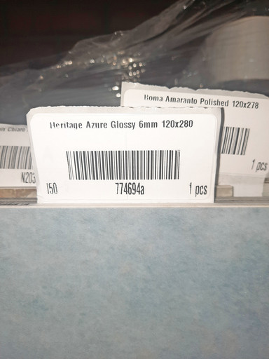 Heritage Azure Glossy 6mm 120x280