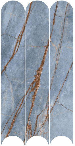 Heritage Luxe Trinity Azure Glossy 30x60