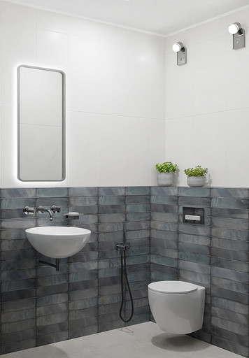 Керамическая плитка Плитка 31,5*63 BRICKS AZUL  52,47кв.м 1с