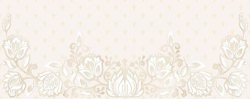 Керамическая плитка Плитка 20.1*50.5 AURELIA ROYAL FLORES CREMA