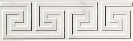 Roma Greca Statuario Listello 8x25