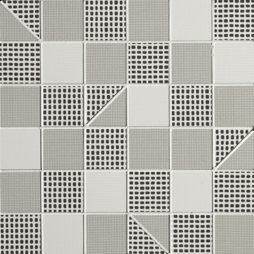 Pat Grey Slash Mosaico 30x30