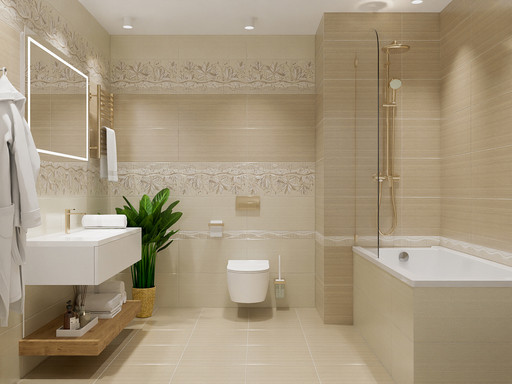 Керамическая плитка Бордюр 31,5*6,2 ROMANICO GINKGO 36 шт 1с