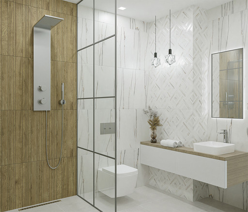 Керамическая плитка Плитка 31,5*63 ROSSO VENATO GEOMETRIA 52,47кв.м 1с