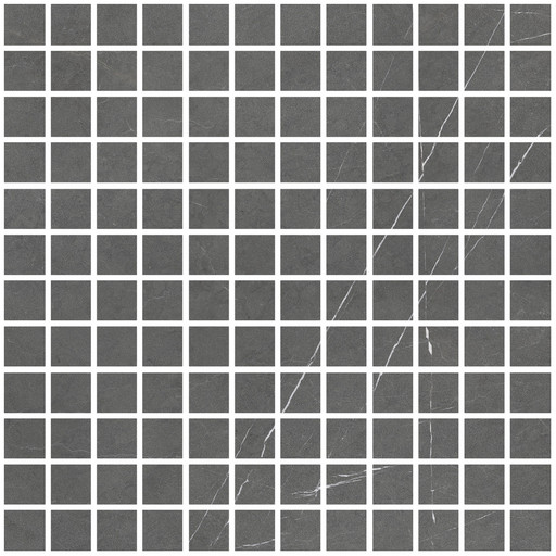 Allure Mosaic 25 Anthracite Soft 30x30