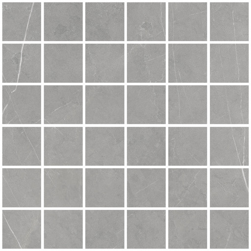 Allure Mosaic 55 Grey Soft 30x30
