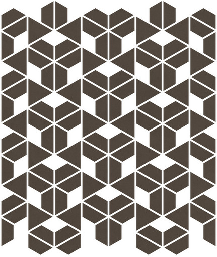 Cava Brown Mosaic. A. 22.8x27.8