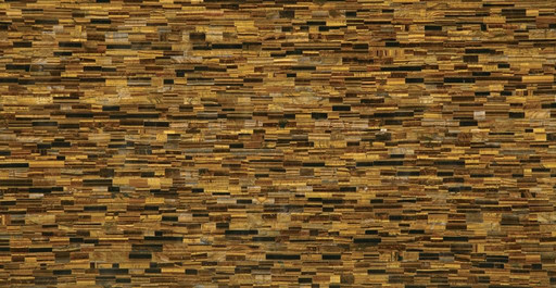 Yellow Tiger`S Eye (Compound With Granit)