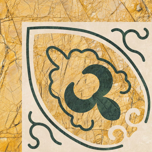 64 Waterjet Border 23x23 (Marguerite) 64 Waterjet Border 23x23 (Marguerite)