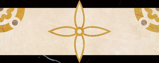 69 Waterjet Border 60x24 (Harvest)