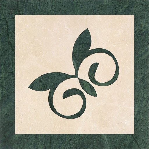 72 Waterjet Border 20x20 (Vines)