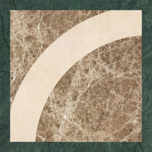 86 Waterjet Border 12x12 (Baroque)