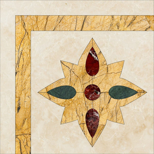 98 Waterjet Border 20x20 (Sicilian)