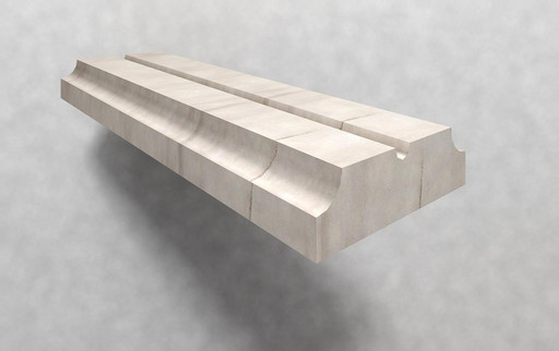 05 Molding Diana White 120x10