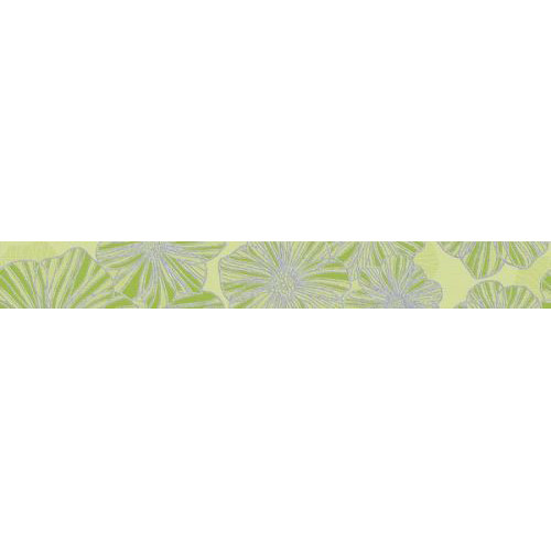Керамическая плитка Бордюр 50.5*6.2 SPLENDIDA VERDE 1c
