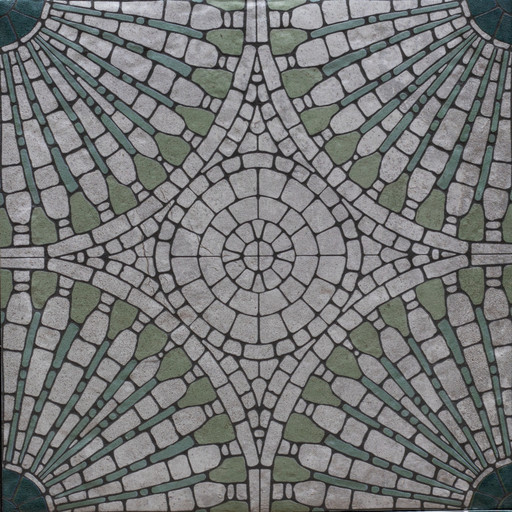 Carino Menta Mosaico 20x20