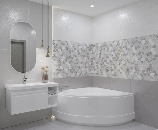 Керамическая плитка Плитка 31,5*63 INCISIO SILVER 52,47кв.м 1с