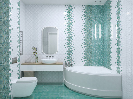 Керамическая плитка Плитка 42*42 CALYPSO AQUAMARINE  63,96 кв.м 1с