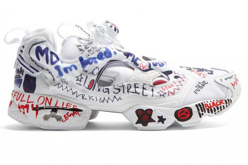reebok pump graffiti