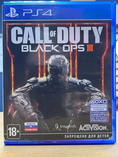 Игра Call of Duty: Black Ops III PlayStation4 PS4 русская версия