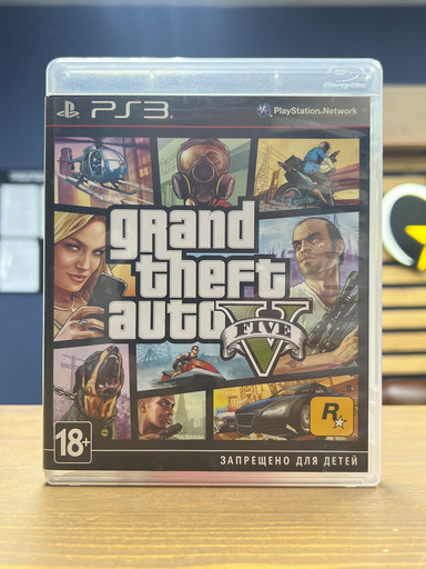 Игра Grand Theft Auto V GTA 5 для Sony PlayStation 3 PS3 (русские субтитры)