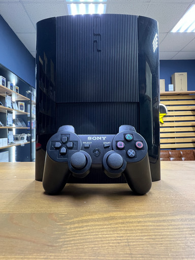 Игровая консоль Sony Playstation 3 Super Slim 500gb Прошитая (Неслетаемая прошивка) с Играми