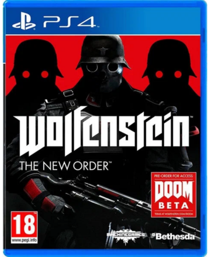 Игра Wolfenstein: The New Order PS4 Русская Версия Диск на PlayStation 4