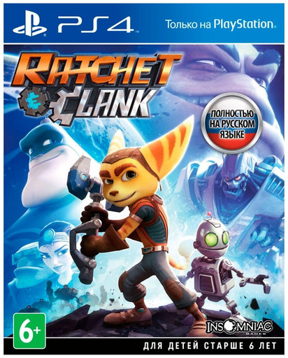 Игра Ratchet and Clank PS4 Русская Версия Диск на PlayStation 4