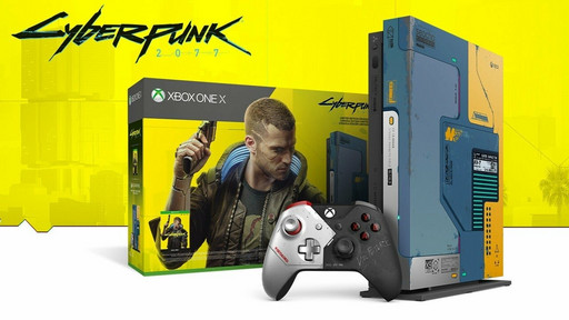 Игровая приставка Microsoft Xbox One X 1000 ГБ HDD, Cyberpunk 2077 Limited Edition