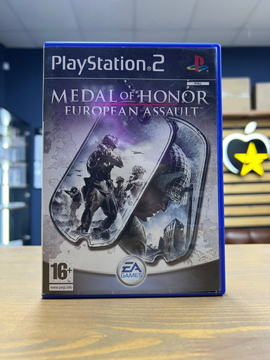 Игра для PlayStation 2 Medal of Honor: European Assault Английский Язык