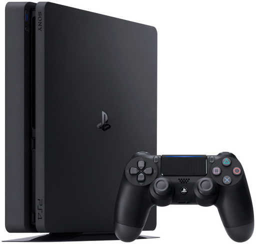 Игровая приставка Sony PlayStation 4 Slim 500 ГБ HDD, черный