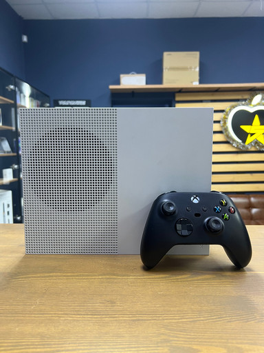 Игровая приставка Microsoft Xbox One S All Digital 1000 ГБ HDD, без игр, белый