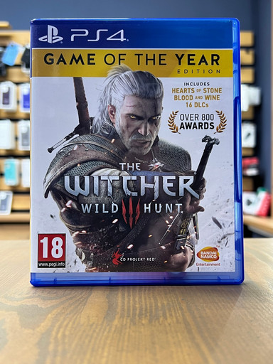 Игра CD PROJEKT RED "Ведьмак 3. Дикая охота. Игра года", для PlayStation 4, полностью на русском